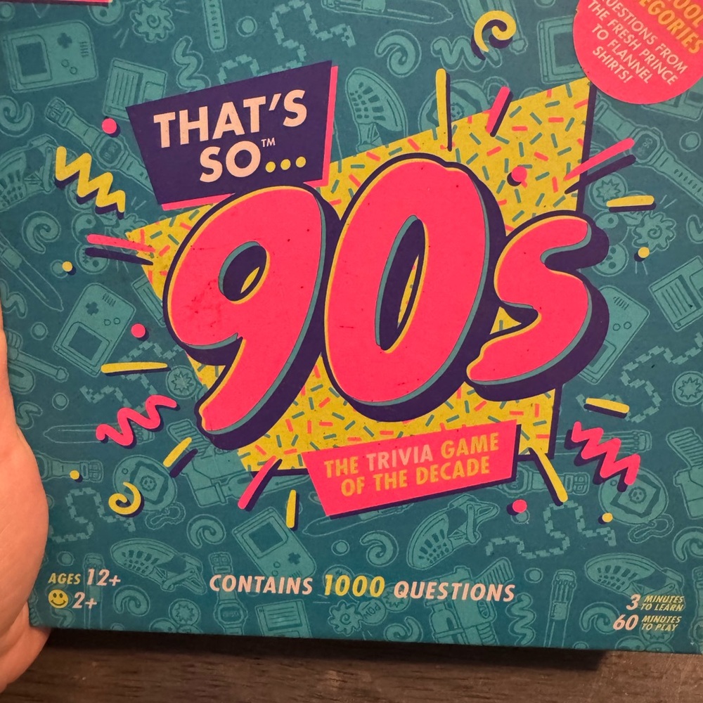 That's So 90s Trivia Game